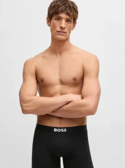 Boss 3 Pack By David Beckham Boxer - Black