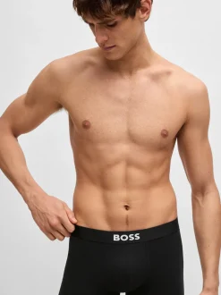 Boss 3 Pack By David Beckham Boxer - Black