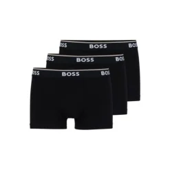 Boss 3 Pack Boxer Shorts - Black