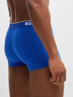 Boss 3 Pack Power Boxer Brief - Blue
