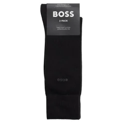 Boss 2 Pack Premium Socks - Black