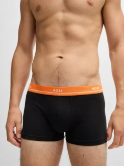 Boss 5 Pack Rainbow Trunks - Black