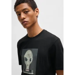 Boss Alien T-Shirt - Black