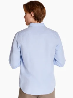 Boss C-Hal Kent C3-223 Linen Shirt - Blue