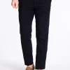 Boss C-Kane Linen Trousers - Navy
