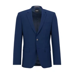 Boss H Huge Slim Fit Suit Jacket - Blue