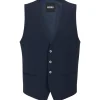 Boss H Huge Slim Fit Waistcoat - Navy