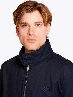 Boss H-Coiner Harrington Jacket - Dark Blue