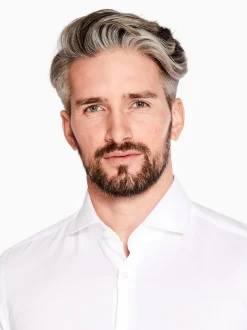 Boss H-Hank Spread Slim Fit Shirt - White