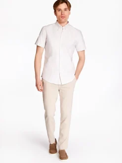 Boss H-Roan Stripe Shirt - Stone