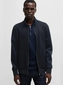 Boss H-Shepherd Full Zip Sweat - Blue