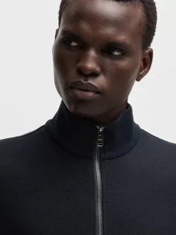 Boss H-Shepherd Full Zip Sweat - Blue