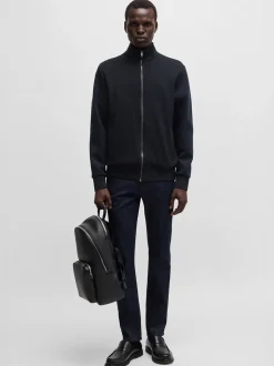 Boss H-Shepherd Full Zip Sweat - Blue