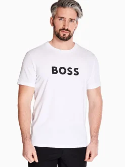 Boss Logo T-Shirt - White
