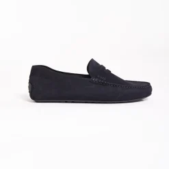 Boss Noel Suede Moccasin - Blue