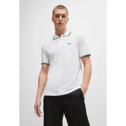 Boss Paddy Regular Fit Polo Shirt - White