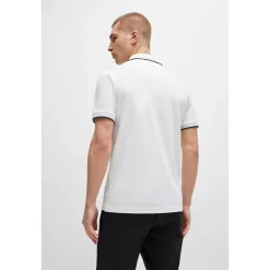 Boss Paddy Regular Fit Polo Shirt - White