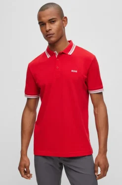 Boss Paddy Regular Fit Polo - Red