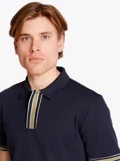 Boss Parlay Regular-Fit Polo Shirt - Blue