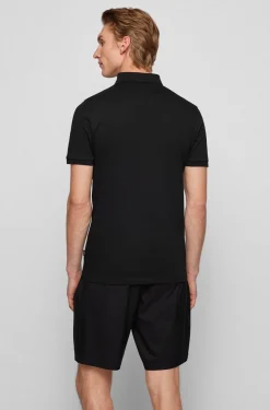 Boss Passenger Slim Fit Polo - Black