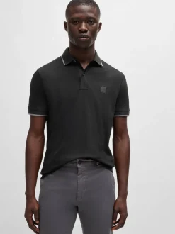 Boss Passertip Polo - Black