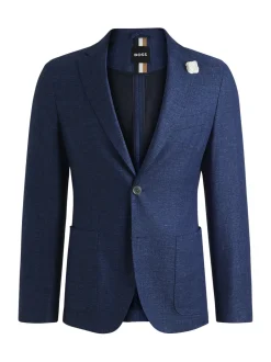 Boss P-Hanry Slim-Fit Blazer - Blue