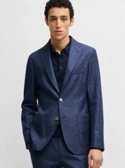 Boss P-Hanry Slim-Fit Blazer - Blue