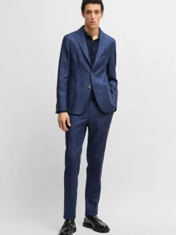 Boss P-Hanry Slim-Fit Blazer - Blue