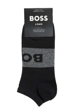 Boss 2pk Ankle Sock - Black