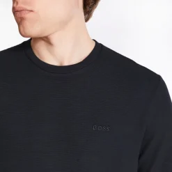 Boss Rib T-Shirt - Black