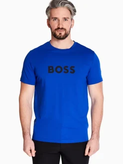 Boss Rn Logo T-Shirt - Blue