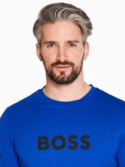 Boss Rn Logo T-Shirt - Blue