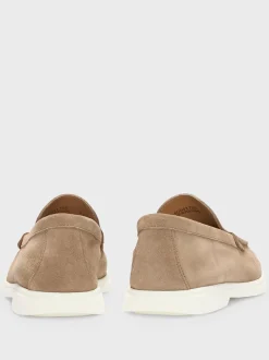 Boss Sienne Suede Loafer - Stone