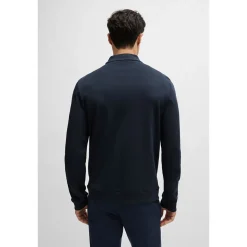 Boss Skiles 43 Full Zip Sweat - Dark Blue