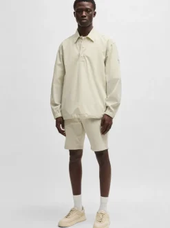 Boss Slim Chino Shorts - Stone