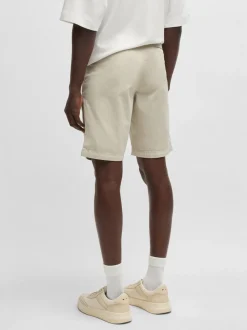 Boss Slim Chino Shorts - Stone