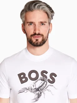 Boss Te Fish T-Shirt - White