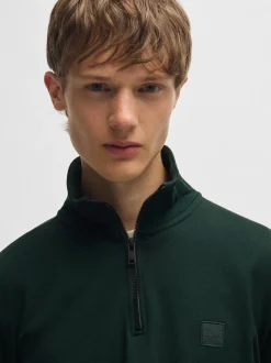 Boss Zetrust Quarter Zip - Green