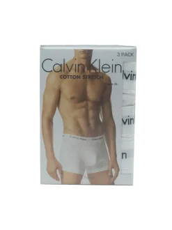 Calvin Klein 3 Pack Trunks - White