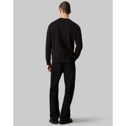 Calvin Klein Jeans Badge Logo Sweat - Black