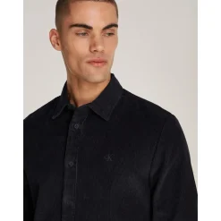 Calvin Klein Jeans Corduroy Shirt - Black