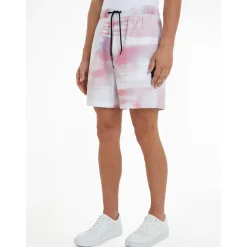 Calvin Klein Jeans Diffused Shorts - Pink