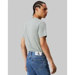 Calvin Klein Jeans Grid Box T-Shirt - Grey