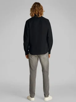 Calvin Klein Jeans Linen Shirt - Black