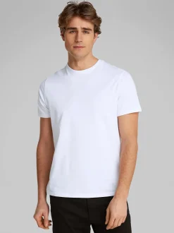Calvin Klein Jeans Smooth Cotton T-Shirt - White