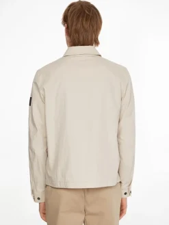 Calvin Klein Light Shirt Jacket - Beige