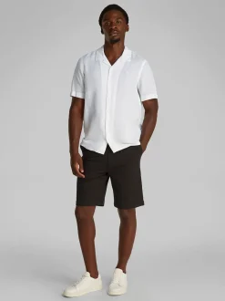 Calvin Klein Linen Cotton Shirt - White