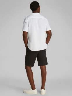 Calvin Klein Linen Cotton Shirt - White