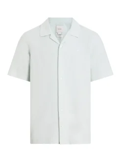 Calvin Klein Linen Cotton Shirt - Grey