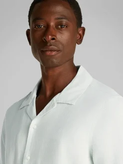 Calvin Klein Linen Cotton Shirt - Grey